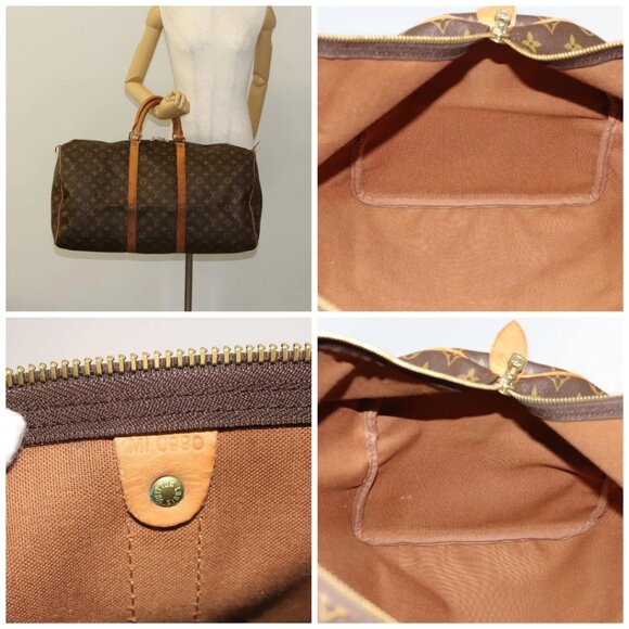 LOUIS VUITTON Monogram Keepall 55 Boston Bag - Picture 16 of 16